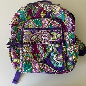 Vera Bradley campus backpack in heather